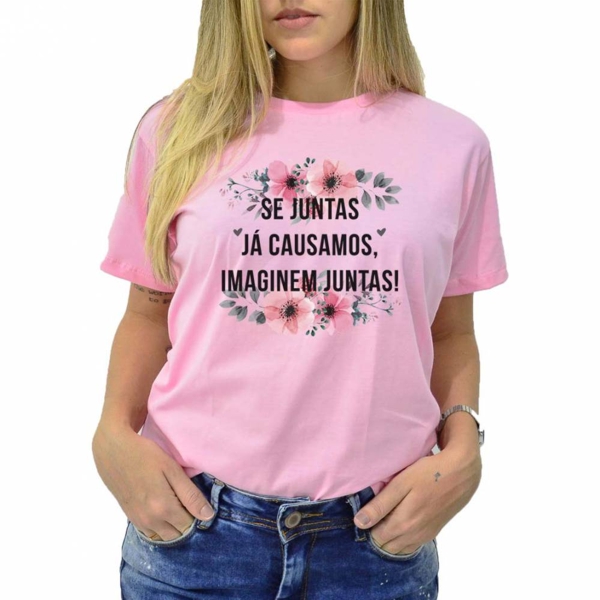 Camisetas com frases femininas para o Dia da Mulher
